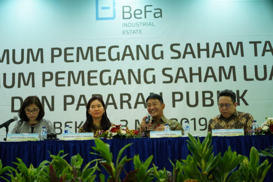 Bekasi Fajar Bagikan Dividen Rp8,75 per Saham