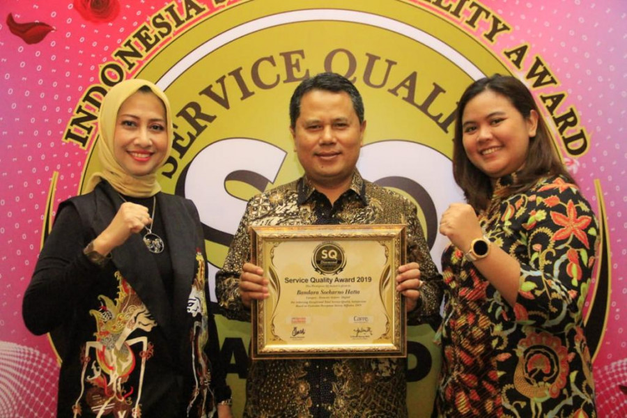 Bandara Soekarno-Hatta Raih SQ Award 2019