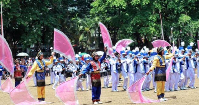 Tim  GeSS SD Muhammadiyah Plus Gondol 4 Juara Lomba Marching Band Tingkat SD/MI  di Kota Salatiga