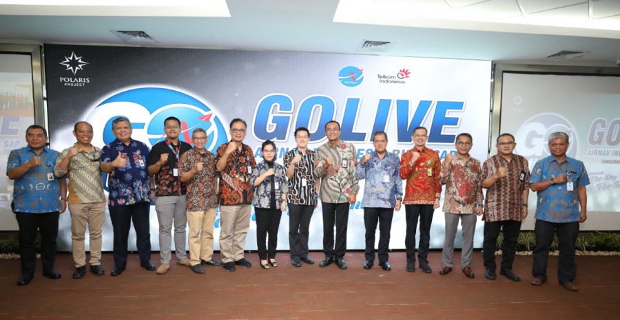 Sukses Transaksi Perdana Go Live SAP di Perum AirNav Indonesia