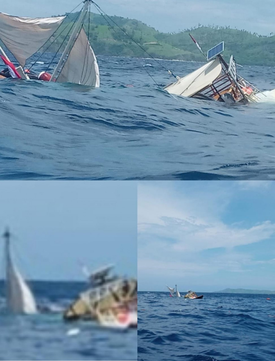 Rombongan Wartawan Istana Negara Jadi Korban Kapal Terbalik di Labuan Bajo