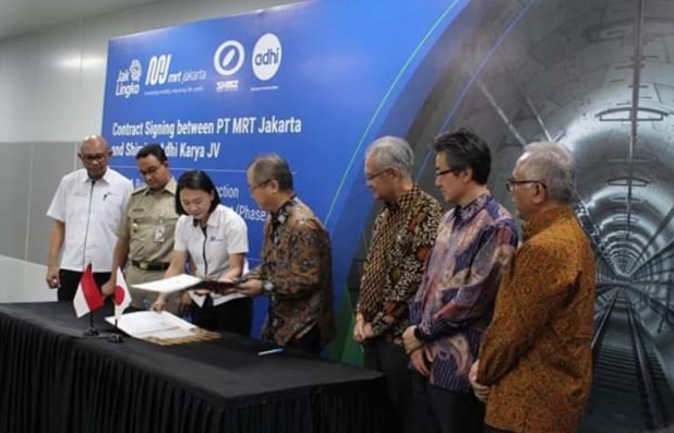 Kontrak Diteken, MRT Jakarta Fase 2 Siap Dibangun