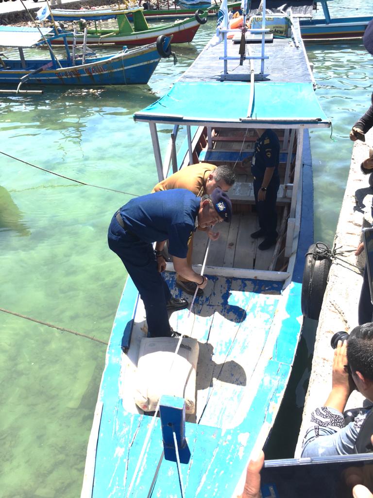 Ditjen Hubla Gelar Gerai Pas Kecil Dan Buku Pelaut di Panjang Lampung
