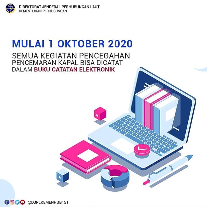Mulai 1 Oktober 2020, Pencemaran di Kapal Harus Tercatat Resmi Semua Kapal