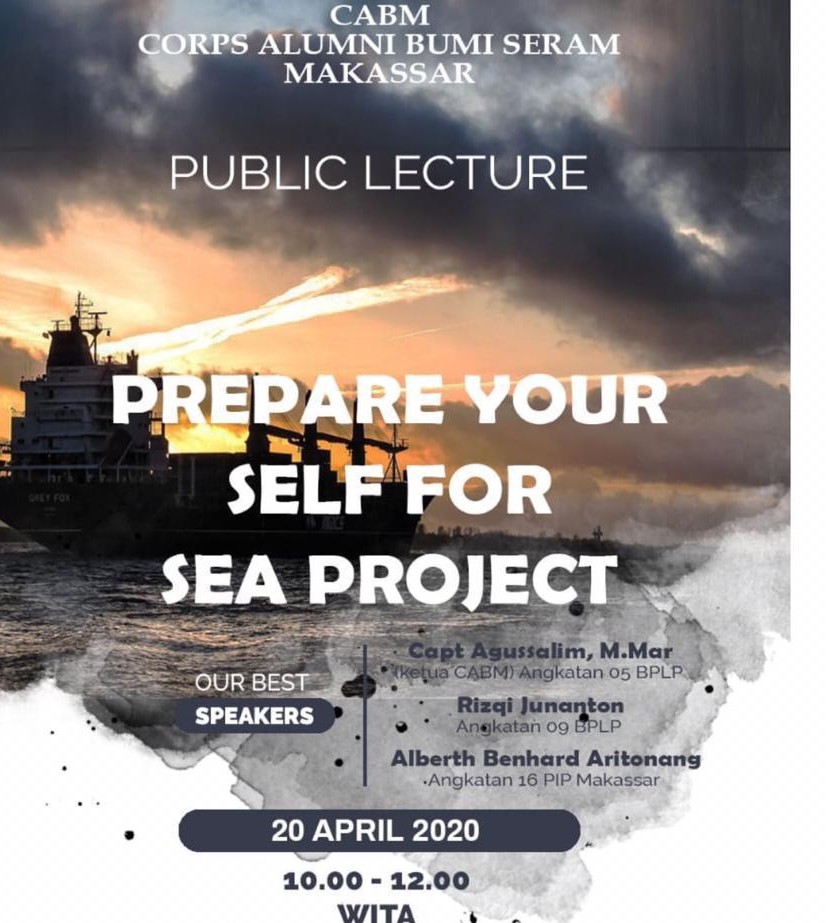 Pagi Ini, CABM Berikan Public Lecture Secara Online Pada Taruna PIP Makassar