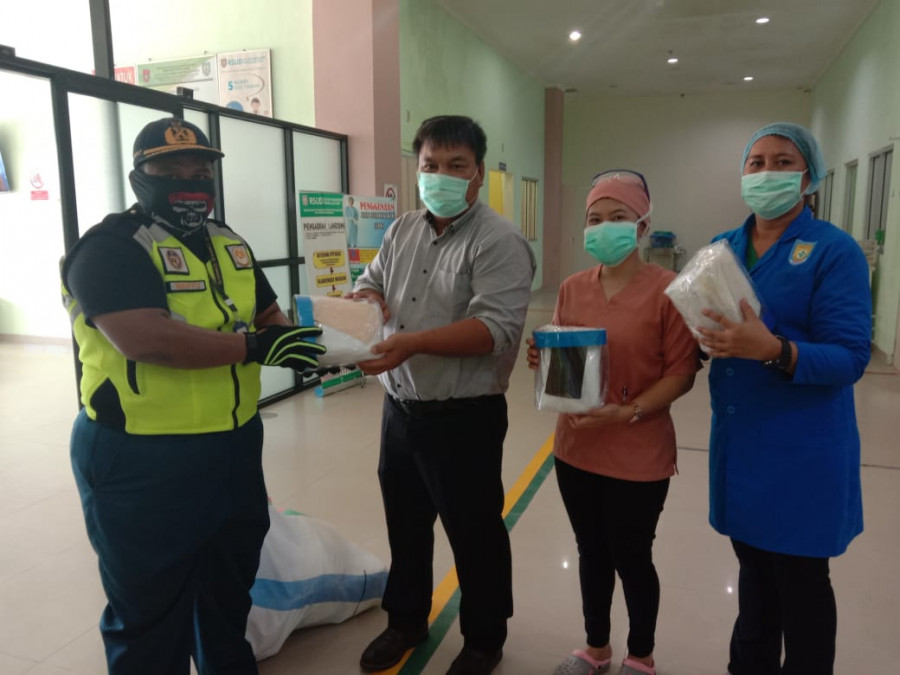 KSOP Kumai Siaga Dan Lakukan Aksi Peduli Masyarakat Di Tengah Pandemi