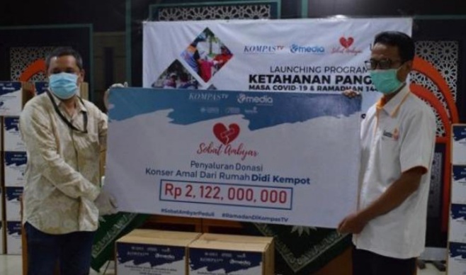 Didi Kempot, Sumbangkan Dana Amal ke Lazis Muhammadiyah Rp2.122 Miliar