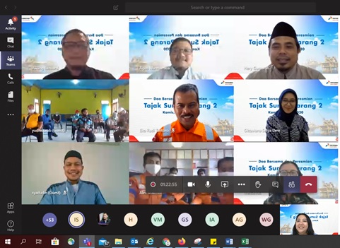 PHE NC Gelar Doa Bersama Secara Daring Jelang Tajak Sumur Parang-2