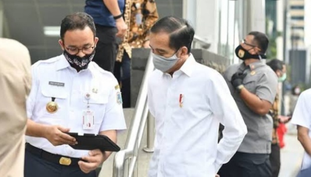 Sidak Jokowi dan Rencana Pelanggaran PSBB