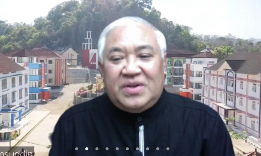 Prof Din Syamsuddin: Hentikan Pembahasan RUU HIP, Turunkan Derajat Pancasila
