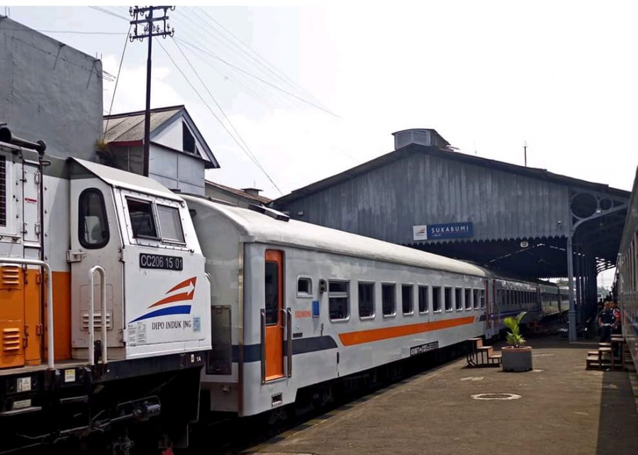 Besok, KA Siliwangi Relasi Sukabumi - Ciranjang Kembali Beroperasi Dengan Prosedur New Normal