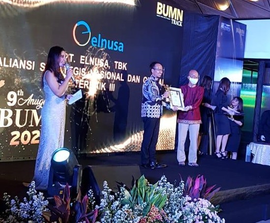 Elnusa Raih Penghargaan Terbaik III di Ajang Anugerah BUMN 2020