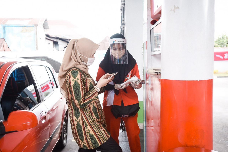 Cegah Penyebaran Covid, Pertamina Galakkan Transaksi Non Tunai Dengan Mypertamina