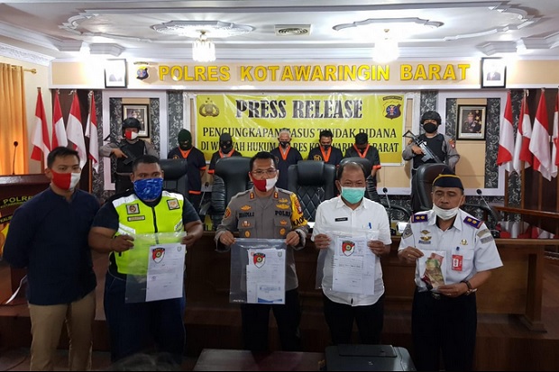 Sindikat Pemalsuan Hasil Rapit Test Digulung Tim Gabungan di Pelabuhan Kumai Kalimantan Tengah