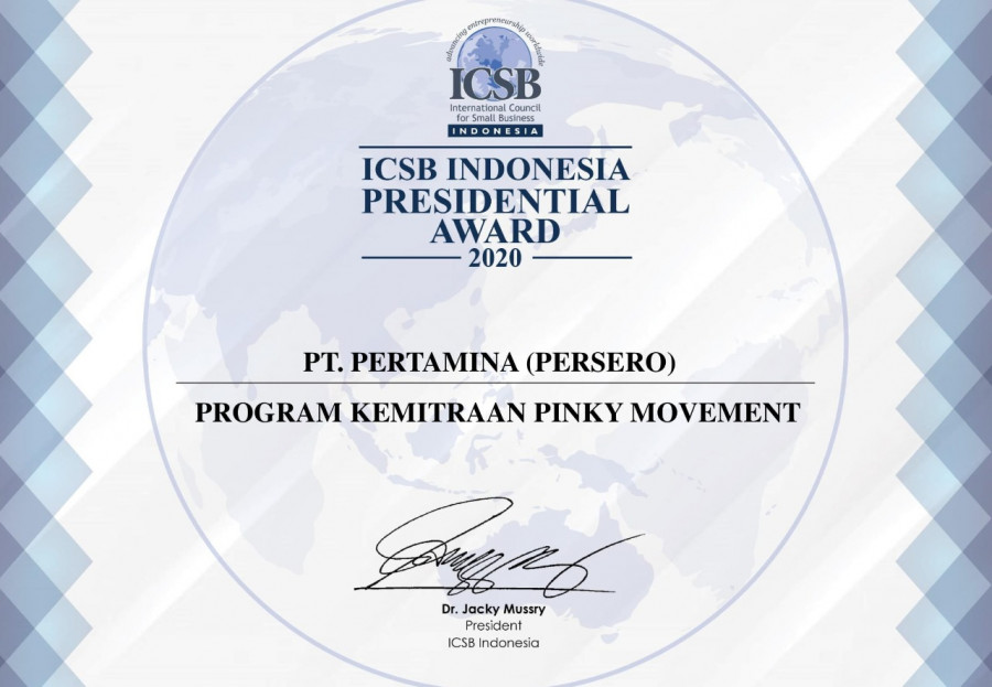 Program Kemitraan Pingky Movement Raih Penghargaan International Council for Small Business