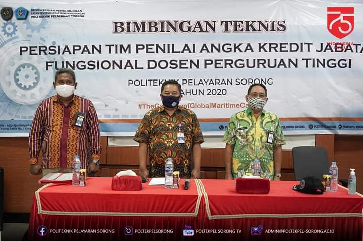 Tingkatkan Kualitas Dosen, Poltekpel Sorong Gelar Bimtek Persiapan Angkat Kredit Jabatan Fungsional Dosen
