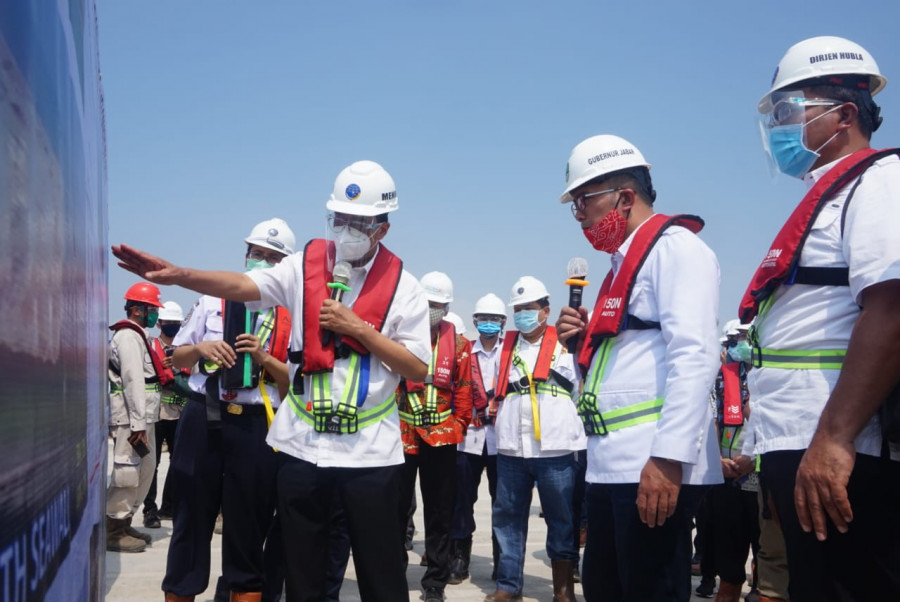 Menhub  Budi Optimis Pelabuhan Patimban  Beroperasi November 2020