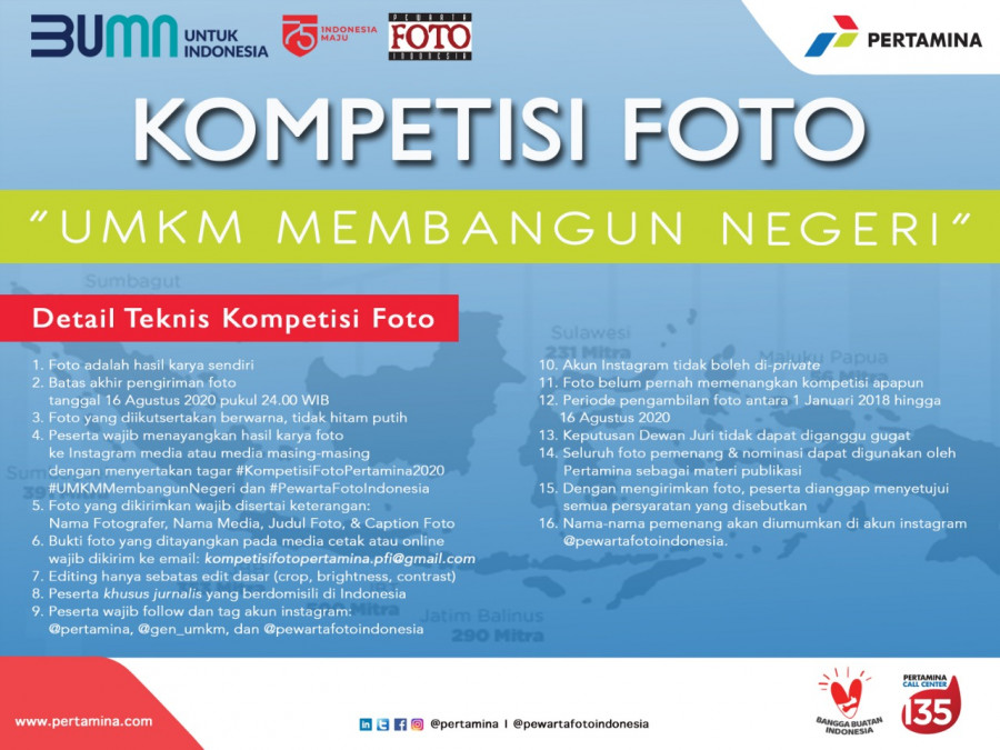 Jelang HUT Kemerdekaan, Pertamina Gelar Kompetisi bagi Jurnalis Foto