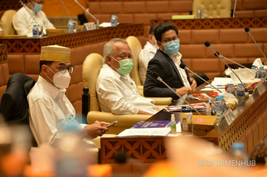 Pagu Anggaran Kemenhub TA 2021 Disahkan DPR Sebesar Rp45,6 Triliun
