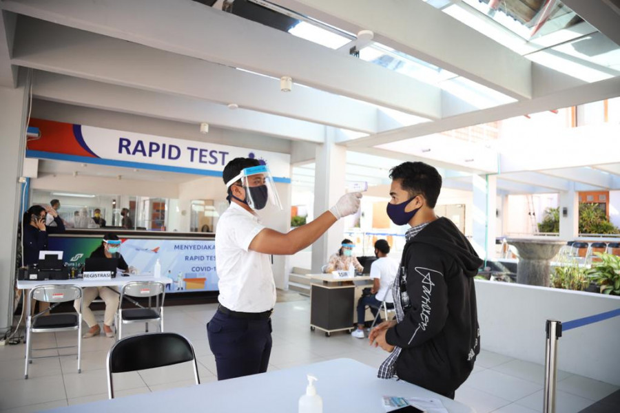 Angkasa Pura I Turunkan Biaya Rapid Test Menjadi Rp85.000