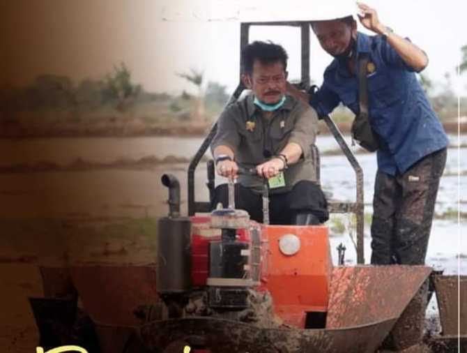 Pemerintah Percepat Pengolahan Lahan Lumbung Pangan Nasional