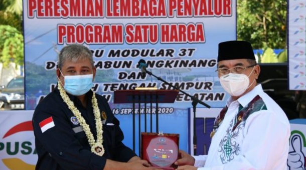 SPBU ke-172 untuk BBM Satu Harga Diresmikan di Kalimantan Selatan