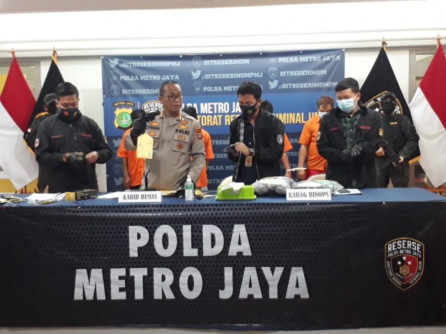 Tim Resmob Polda Metro Jaya Bekuk Komplotan Pembobol Minimarket