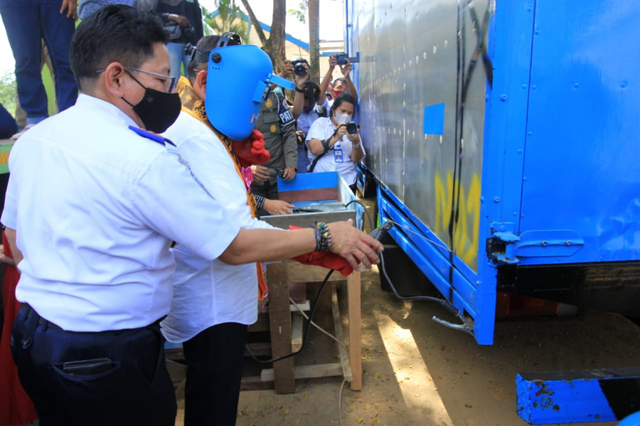 Tegakkan Aturan Keselamatan, Ditjen Hubdat Normalisasi Kendaraan Truk di Kendari Sultra