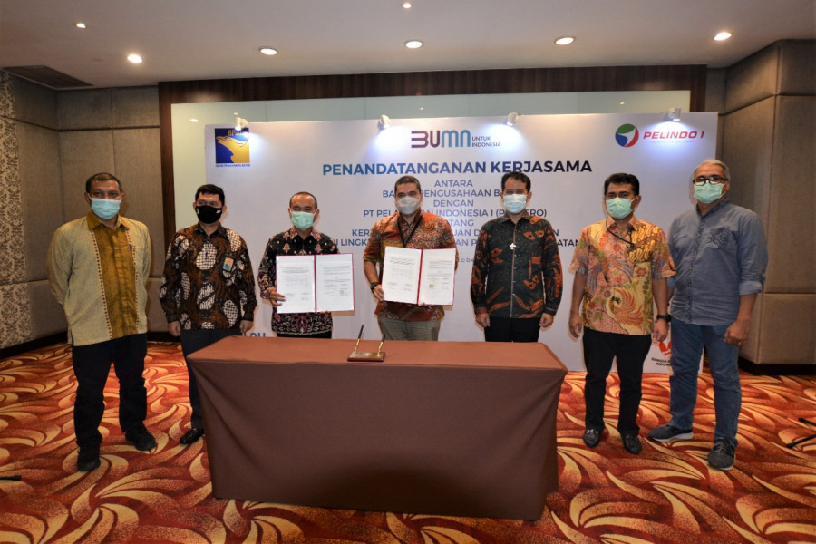 Pelindo I dan BP Batam Tandatangani Kerjasama Bidang Pemanduan dan Penundaan Kapal