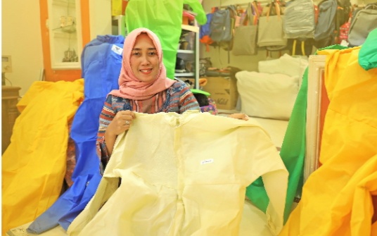UMKM Konfeksi Binaan Pertamina RU Cilacap Sukses di Tengah Pandemi