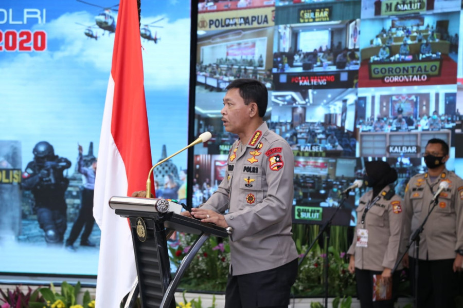 Kapolri Beri Arahan Tegas Ke 34 Kapolda dan 493 Kapolres di Jakarta