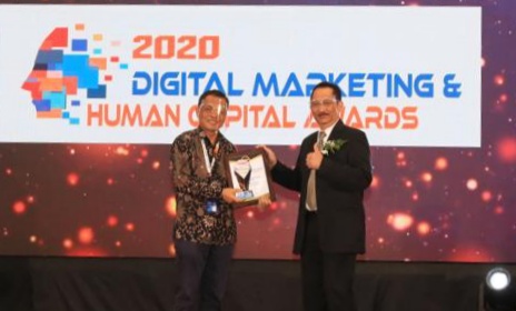 PELNI Raih Penghargaan Pada Digital Marketing & Human Capital Award 2020