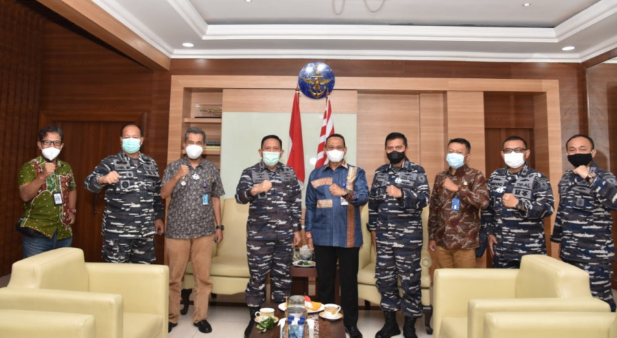 Kepala KSU Tanjung Priok Capt. Wisnu Handoko Jalin Silaturahmi Dan Koordinasi Dengan Pimpinan Instansi di Pelabuhan