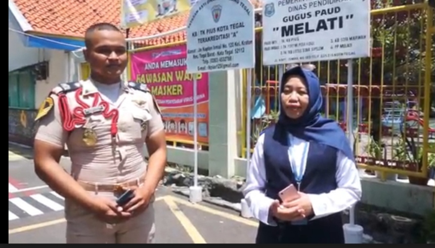Dosen dan Taruna PKTJ Tegal Turun ke TK dan PAUD Bangun Budaya Keselamatan