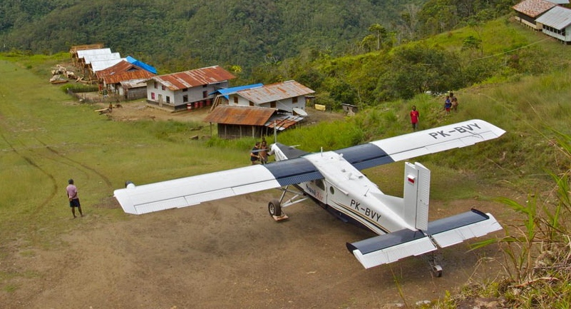 OPM Sandera Pesawat Susi Air di Kabupaten Puncak Papua