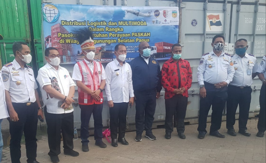 Kemenhub Sinergikan Tol Laut dan Angkutan Multimoda Jangkau Pegunungan Bintang Papua