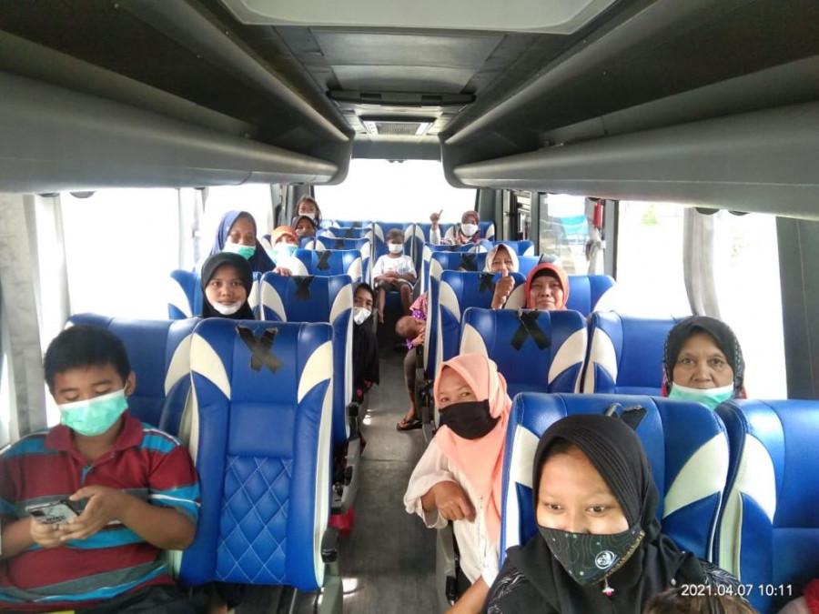 Aman, Pertamina Kembalikan Warga Terdampak T-301 Balongan ke Rumah Mereka
