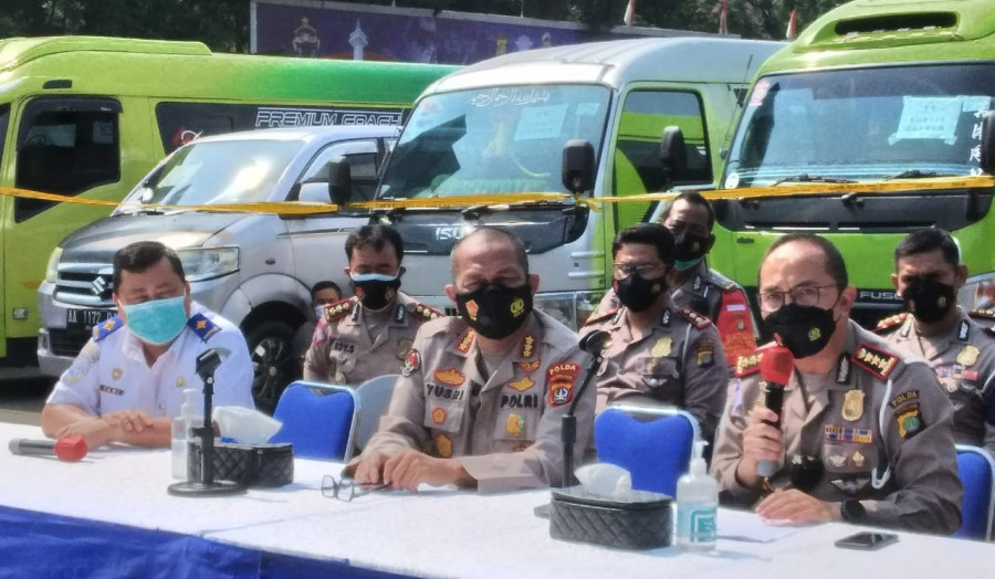 Selama 2 Hari, Ditlantas Polda Metro Amankan 115 Travel Gelap