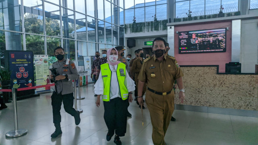 Tinjau Pelabuhan Bakauheni, Gubernur Lampung Apresiasi Layanan ASDP Jelang Angkutan Lebaran