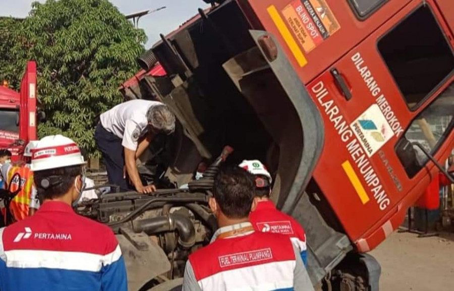 Terbakarnya Truk Pertamina di Cimanggis, Bukan Disebabkan Oleh Sistem Kelistrikan