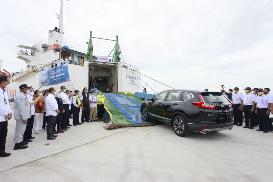 Dukung Pemerintah, ASDP Operasikan KMP Ferrindo 5 Dari dan Ke Pelabuhan Patimban