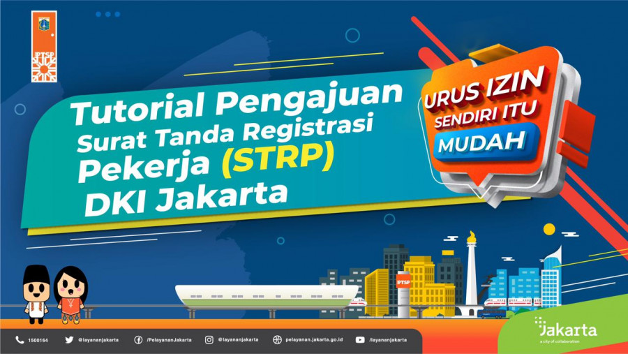 STRP Untuk Mengendalikan Mobilitas dan Penularan Covid-19 di DKI Jakarta