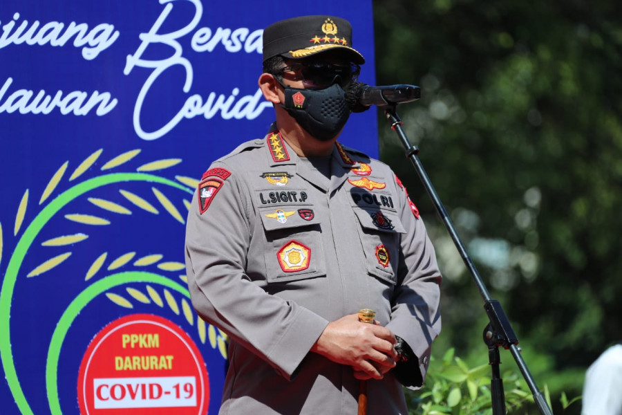 Selama PPKM Darurat, Polri Salurkan 475.420 Paket Sembako dan 2.471.217 kg Beras