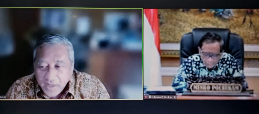 Mahfud MD Imbau Pemberitaan Media Lebih Memotivasi Masyarakat