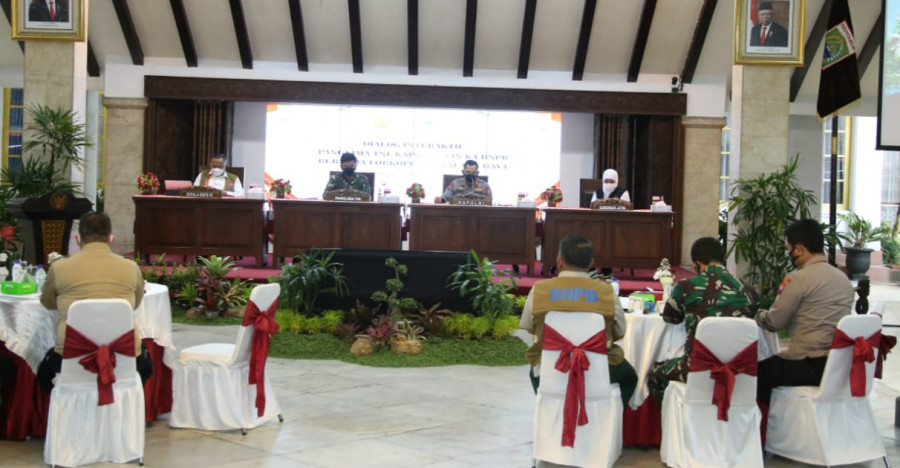 Kapolri Minta Forkopimda Malang Raya Pertahankan Angka Isoter dan Akselerasi Vaksinasi