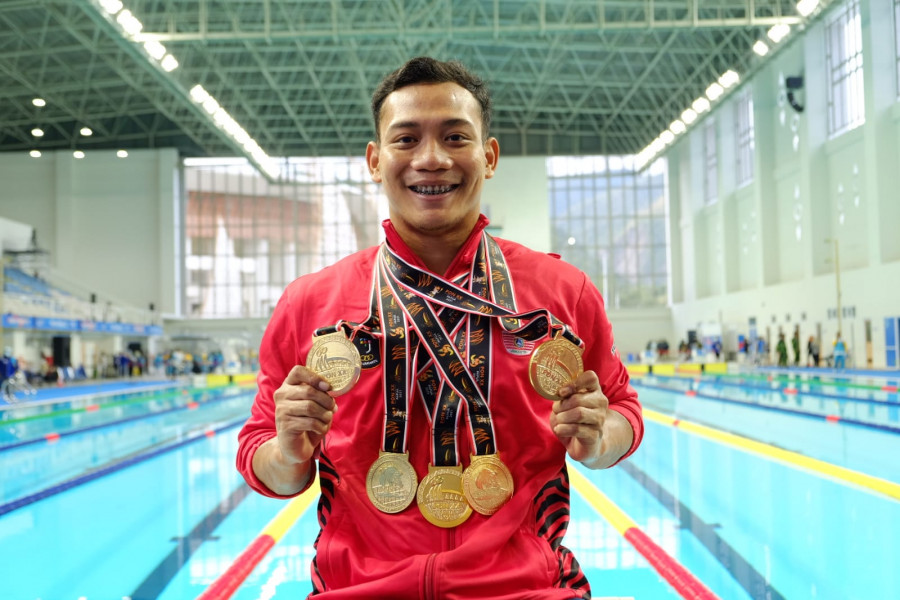 Adityo Restu Putra Sukses Raih 5 Medali Emas di PON XX Papua, Jadi Idola Teman Sebayanya