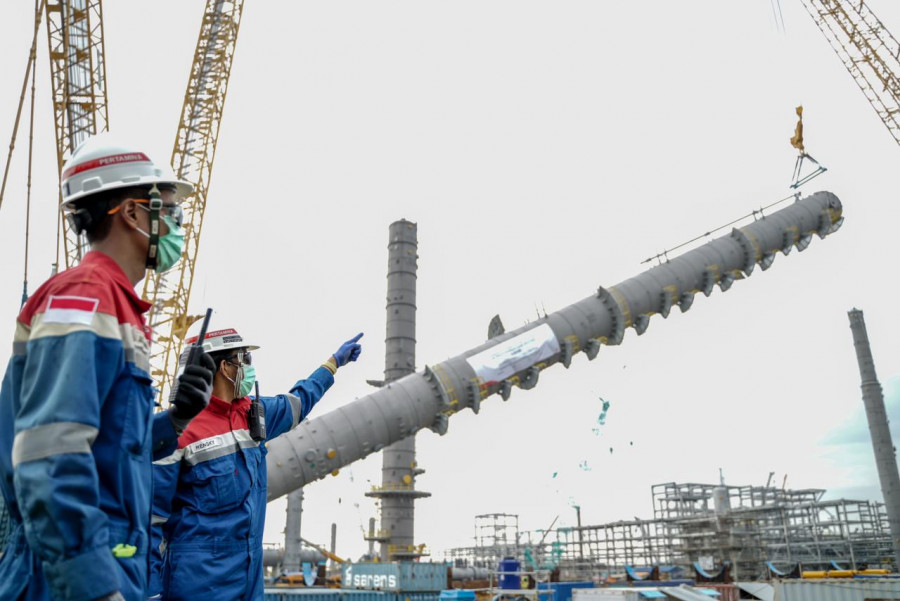 PT Kilang Pertamina Balikpapan Sukses Pasangan Column Propane