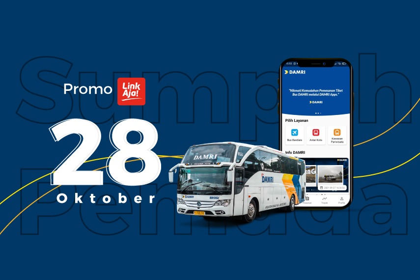 Mau Diskon Naik Bus DAMRI, Begini Caranya