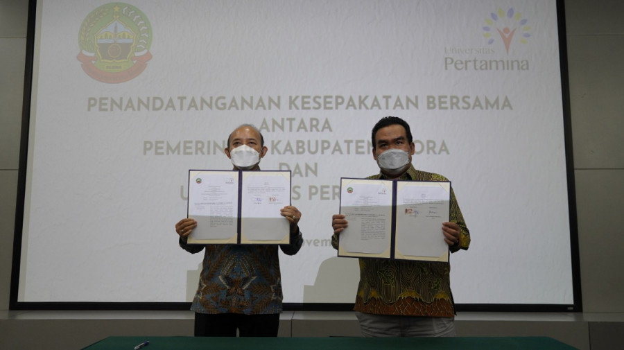 Universitas Pertamina & Pemkab Blora Jalin Kerja Sama Dukung COP 26