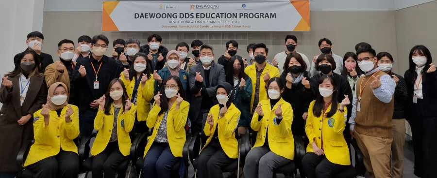 Daewoong Pharmaceutical Fasilitasi Mahasiswa S2 & S3  UI dan ITB Belajar Pengembangan Obat di Korea
